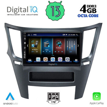 DIGITAL IQ BXD 6667_CPA (9inc) MULTIMEDIA TABLET for SUBARU LEGACY - OUTBACK mod. 2009&gt;