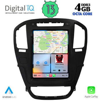 DIGITAL IQ BXD 6914_CPA TESLA STYLE for OPEL INSIGNIA mod. 2008-2013