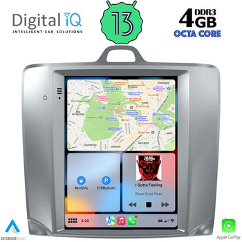 DIGITAL IQ BXD 6956_CPA TESLA STYLE for FORD FOCUS mod. 2004-2011