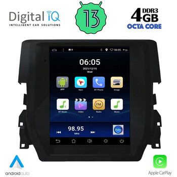 DIGITAL IQ BXD 6975_CPA TESLA STYLE  for HONDA CIVIC mod. 2016&gt;