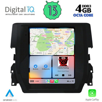 DIGITAL IQ BXD 6975_CPA TESLA STYLE  for HONDA CIVIC mod. 2016&gt;