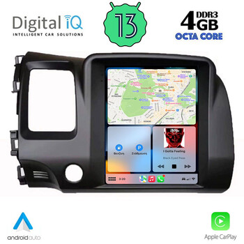 DIGITAL IQ BXD 6988_CPA TESLA STYLE for HONDA CIVIC 4D mod. 2006-2012