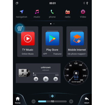LENOVO SSX 9989_CPA TESLA STYLE  for  VW TIGUAN mod. 2010-2013