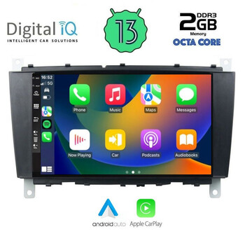 DIGITAL IQ BXE 5403_CPA (8inc) MULTIMEDIA TABLET for MERCEDES C – CLK (W203-209) mod. 2004-2008