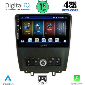 DIGITAL IQ BXD 6165_CPA (9inc) MULTIMEDIA TABLET for FORD MUSTANG mod. 2010-2015
