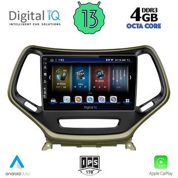 DIGITAL IQ BXD 6273_CPA (10inc) MULTIMEDIA TABLET for JEEP CHEROKEE mod. 2014&gt;