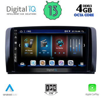 DIGITAL IQ BXD 6422_CPA (9inc) MULTIMEDIA TABLET for MERCEDES R (W251) mod. 2006-2015