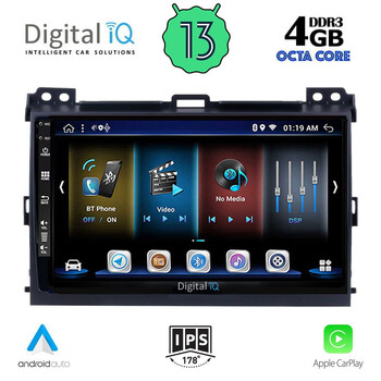 DIGITAL IQ BXD 6723_CPA (9inc) MULTIMEDIA TABLET for TOYOTA LANDCRUISER mod. 2002-2008