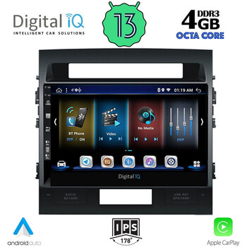 DIGITAL IQ BXD 6724_CPA (10inc) MULTIMEDIA TABLET for TOYOTA LANDCRUISER mod. 2008-2015