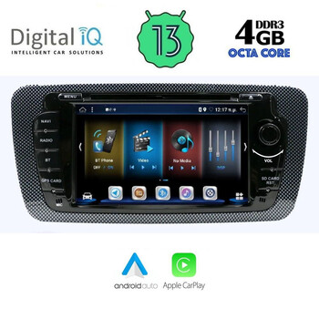 DIGITAL IQ BXE 647_GPS (7" DVD) MULTIMEDIA for SEAT IBIZA mod. 2008-2015
