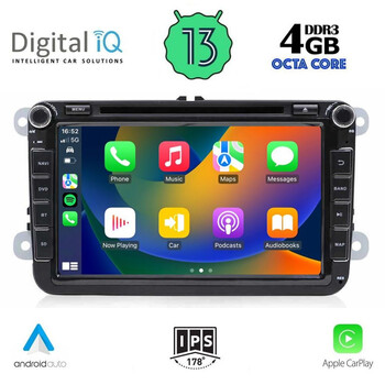 DIGITAL IQ BXE 679_CPA (8" DVD) MULTIMEDIA for VW – SKODA – SEAT GROUP mod. 2004-2014