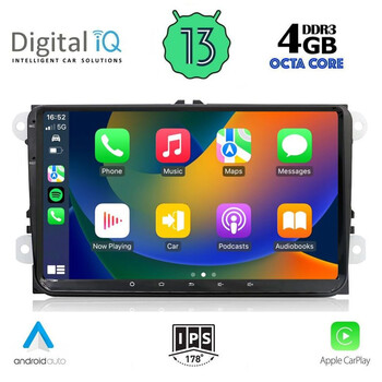 DIGITAL IQ BXE 689_CPA (9" DECK) MULTIMEDIA for VW – SKODA – SEAT GROUP mod. 2004-2014