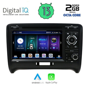 DIGITAL IQ BXE 578_CPA (7" DVD) MULTIMEDIA for AUDI ΤΤ mod. 2007-2015