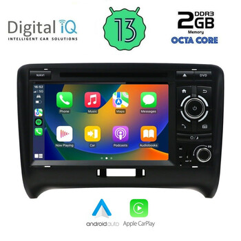 DIGITAL IQ BXE 578_CPA (7" DVD) MULTIMEDIA for AUDI ΤΤ mod. 2007-2015