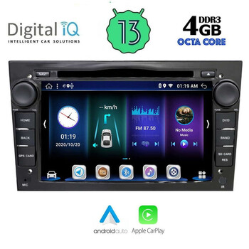 DIGITAL IQ BXE 619_CPA (7" DVD) MULTIMEDIA for OPEL ALL mod. 2004-2012