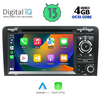 DIGITAL IQ BXE 649_CPA (7" DVD) MULTIMEDIA for AUDI A3 mod. 2003-2012