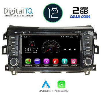 DIGITAL IQ X316M_GPS (7''_DVD) MULTIMEDIA for NISSAN NAVARA mod. 2016&gt;
