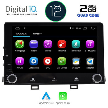 DIGITAL IQ X370M_CPA (9'' DECK) MULTIMEDIA for  KIA RIO mod. 2018&gt; – STONIC mod. 2017&gt;