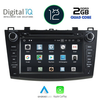 DIGITAL IQ X402_CPA (8'' DVD) MULTIMEDIA for  MAZDA 3 mod. 2009-2014