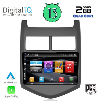 DIGITAL IQ BXH 3074_CPA (9inc) MULTIMEDIA TABLET for CHEVROLET AVEO mod. 2011-2014
