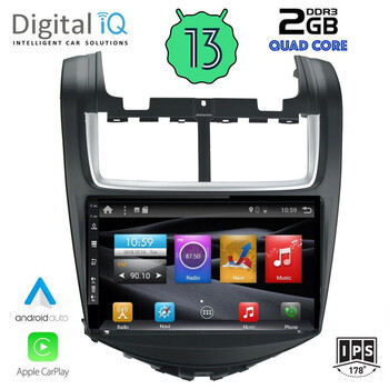 DIGITAL IQ BXH 3075_CPA (9inc) MULTIMEDIA TABLET for CHEVROLET AVEO mod. 2014-2017