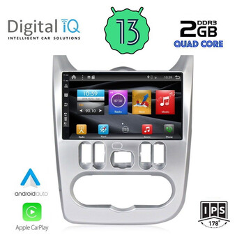DIGITAL IQ BXH 3101_CPA (9inc) MULTIMEDIA TABLET for DACIA DUSTER – LOGAN – SANDERO mod. 2006-2012