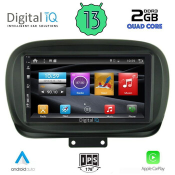 DIGITAL IQ BXH 3134_CPA (9inc) MULTIMEDIA TABLET for FIAT 500Χ mod. 2014&gt;