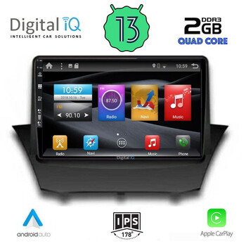 DIGITAL IQ BXH 3154_CPA (9inc) MULTIMEDIA TABLET for FORD FIESTA mod. 2008-2017