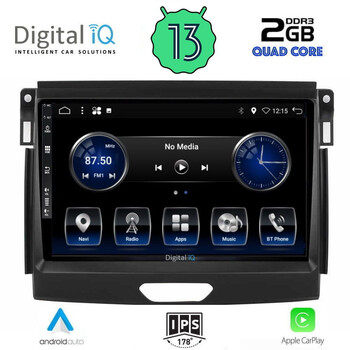 DIGITAL IQ BXH 3173_CPA (9inc) MULTIMEDIA TABLET for FORD RANGER mod. 2018&gt;