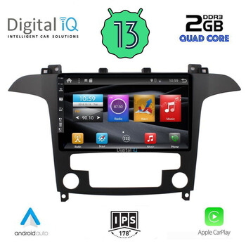 DIGITAL IQ BXH 3175_CPA CLIMA (9inc) MULTIMEDIA TABLET for FORD SMAX mod. 2006-2014