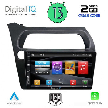 DIGITAL IQ BXH 3189_CPA (9inc) MULTIMEDIA TABLET for HONDA CIVIC 3D-5D mod. 2006-2012