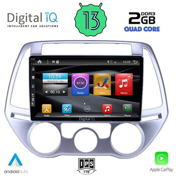 DIGITAL IQ BXH 3227_CPA CLIMA (9inc) MULTIMEDIA TABLET for HYUNDAI i20 mod. 2008-2012
