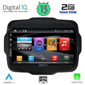 DIGITAL IQ BXH 3290_CPA (9inc) MULTIMEDIA TABLET for JEEP RENEGADE mod. 2014&gt;