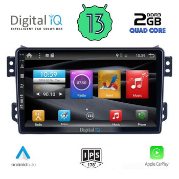 DIGITAL IQ BXH 3682_CPA (9inc) MULTIMEDIA TABLET for  OPEL AGILA – SUZUKI SPLASH mod. 2008&gt;
