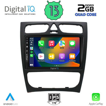 DIGITAL IQ BXH 3402_CPA (9inc) MULTIMEDIA TABLET for MERCEDES C (W203) mod. 1999-2004