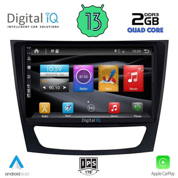 DIGITAL IQ BXH 3408_CPA (9inc) MULTIMEDIA TABLET for MERCEDES E (W211) – CLS (W219) mod. 2003-2009