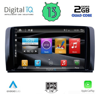DIGITAL IQ BXH 3422_CPA (9inc) MULTIMEDIA TABLET for MERCEDES R (W251) mod. 2006-2015