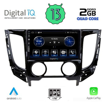 DIGITAL IQ BXH 3437_CPA A/C (9inc) MULTIMEDIA TABLET for MITSUBISHI L200 mod. 2015&gt; με A/C