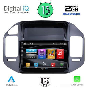 DIGITAL IQ BXH 3444_CPA (9inc) MULTIMEDIA TABLET for MITSUBISHI PAJERO mod. 1999-2006