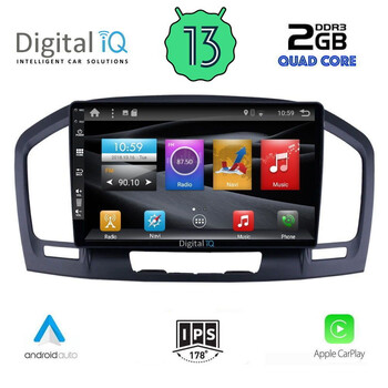 DIGITAL IQ BXH 3491_CPA (9inc) MULTIMEDIA TABLET for OPEL INSIGNIA  mod.2008-2013