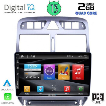 DIGITAL IQ BXH 3512_CPA (9inc) MULTIMEDIA TABLET for PEUGEOT 307 mod. 2001-2008