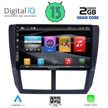 DIGITAL IQ BXH 3662_CPA (9inc) MULTIMEDIA TABLET for SUBARU FORESTER – IMPREZA – XV mod. 2008-2013