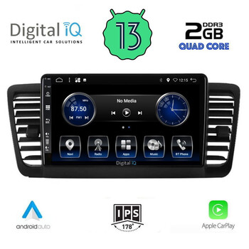 DIGITAL IQ BXH 3665_CPA (9inc) MULTIMEDIA TABLET for SUBARU LEGACY – OUTBACK mod. 2002-2008