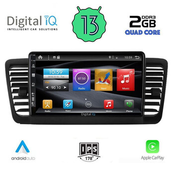 DIGITAL IQ BXH 3665_CPA (9inc) MULTIMEDIA TABLET for SUBARU LEGACY – OUTBACK mod. 2002-2008