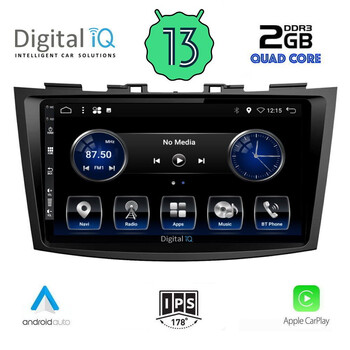 DIGITAL IQ BXH 3685_CPA (9inc) MULTIMEDIA TABLET for SUZUKI SWIFT mod. 2011-2016