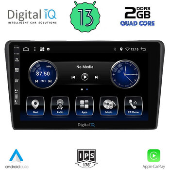 DIGITAL IQ BXH 3704_CPA (9inc) MULTIMEDIA TABLET for TOYOTA AVENSIS (T25) mod. 2003-2009