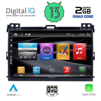 DIGITAL IQ BXH 3723_CPA (9inc) MULTIMEDIA TABLET for TOYOTA LANDCRUISER mod. 2002-2008