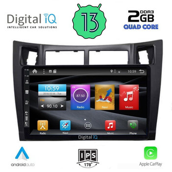 DIGITAL IQ BXH 3736_CPA (9inc) MULTIMEDIA TABLET for TOYOTA YARIS mod. 2006-2011