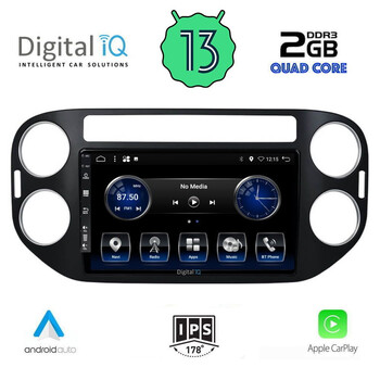 DIGITAL IQ BXH 3760_CPA (9inc) MULTIMEDIA TABLET for VW TIGUAN mod. 2004-2016