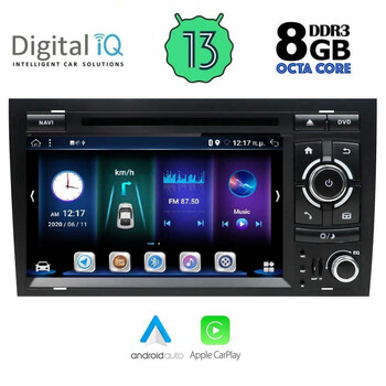 DIGITAL IQ BXE 850_CPA (7'' DVD) MULTIMEDIA for AUDI A4 mod. 2002-2008